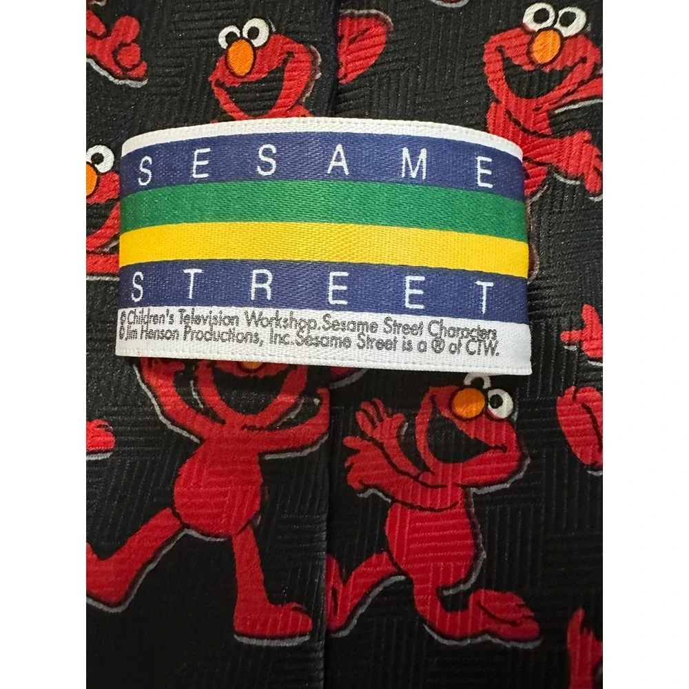 sesame‎ street men's tie with elmo